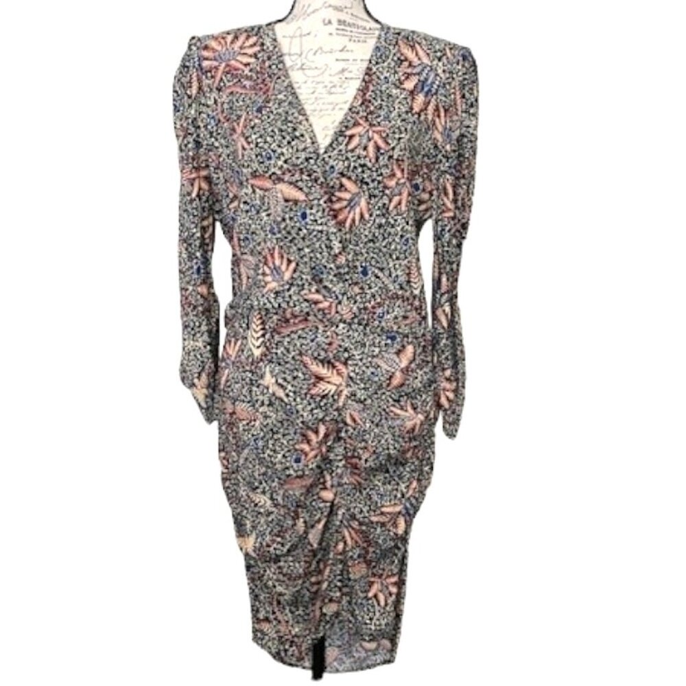 ba&sh Joanna Crepe Mini Dress